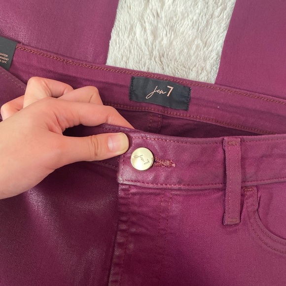 7 For All Mankind Women Skinny Jeans | 7 For All Mankind Ankle Skinny Jean Sz 10 - Picture 12 of 16